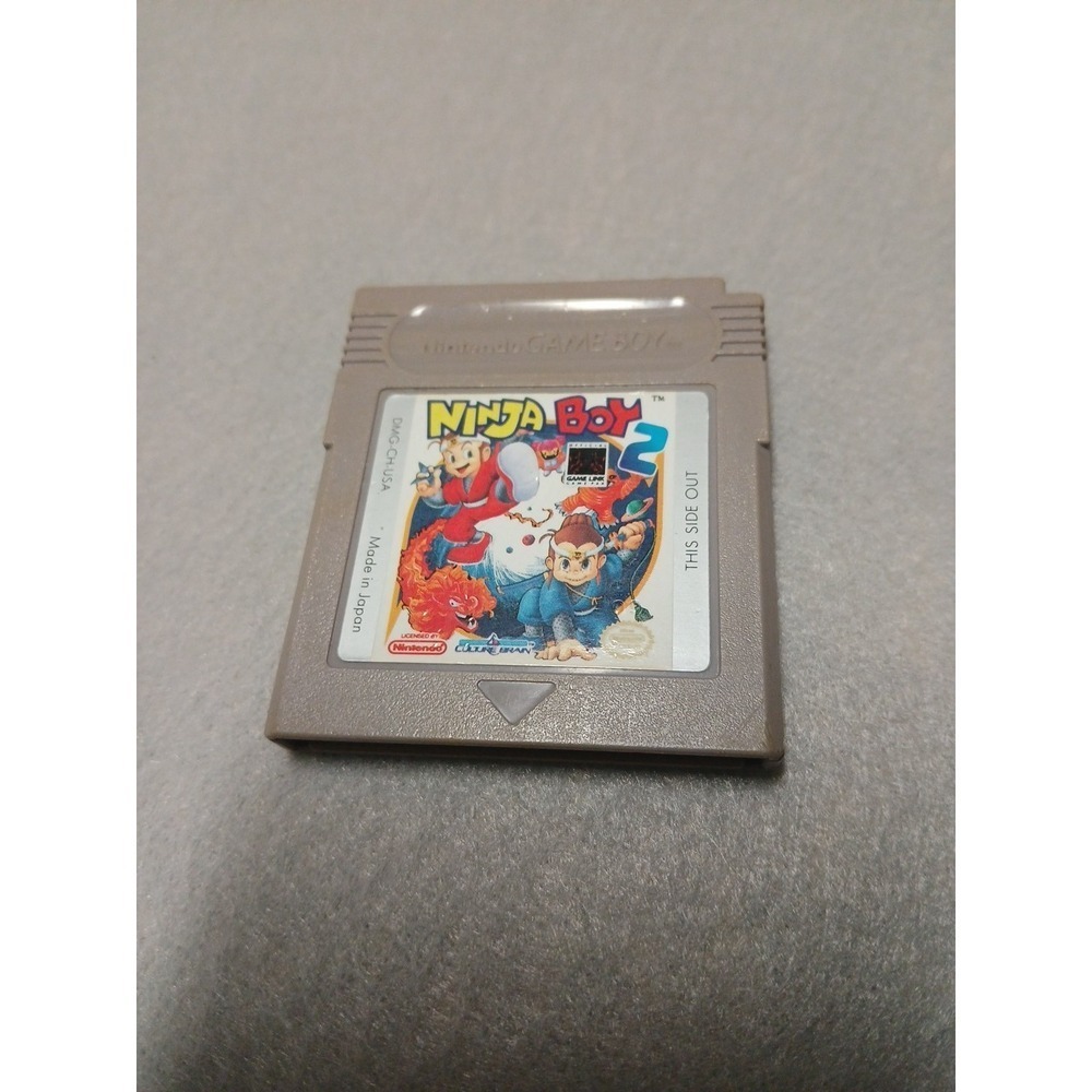 Ninja Boy 2 (Nintendo GameBoy) Retro Video Game - Tested AUTHENTIC!!